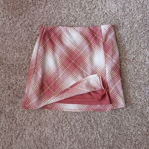 Forever 21 Pink Wrap Pencil Skirt Mini